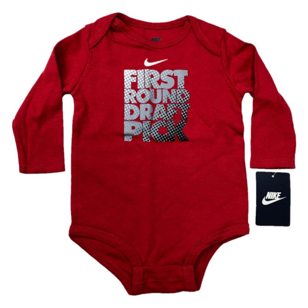 NIKE Baby BOY 9-12M One Piece Bodysuit FIRST ROUND